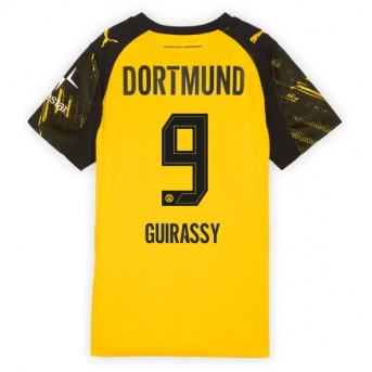 Billige Fotballdrakt Borussia Dortmund Serhou Guirassy #9 Replika Hjemmedrakt Dame 2025-26 Kortermet